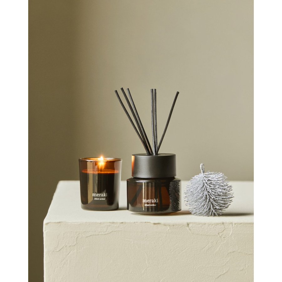 Meraki Gave�ske m. Duftpinde & Duftlys, Silent Amber