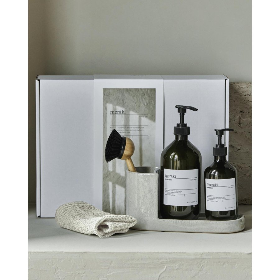 Meraki Gave�ske m. Opvaskeb�rste, H�nds�be & Opvaskes�be