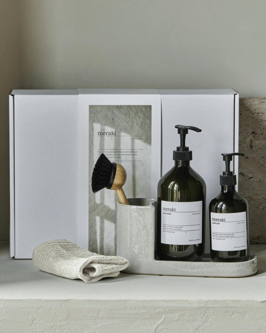 Meraki Gave�ske m. Opvaskeb�rste, H�nds�be & Opvaskes�be
