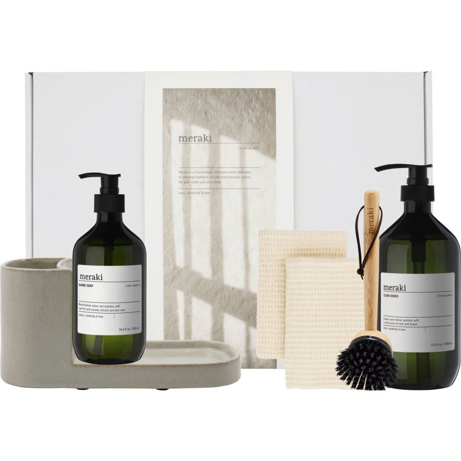 Meraki Gave�ske m. Opvaskeb�rste, H�nds�be & Opvaskes�be