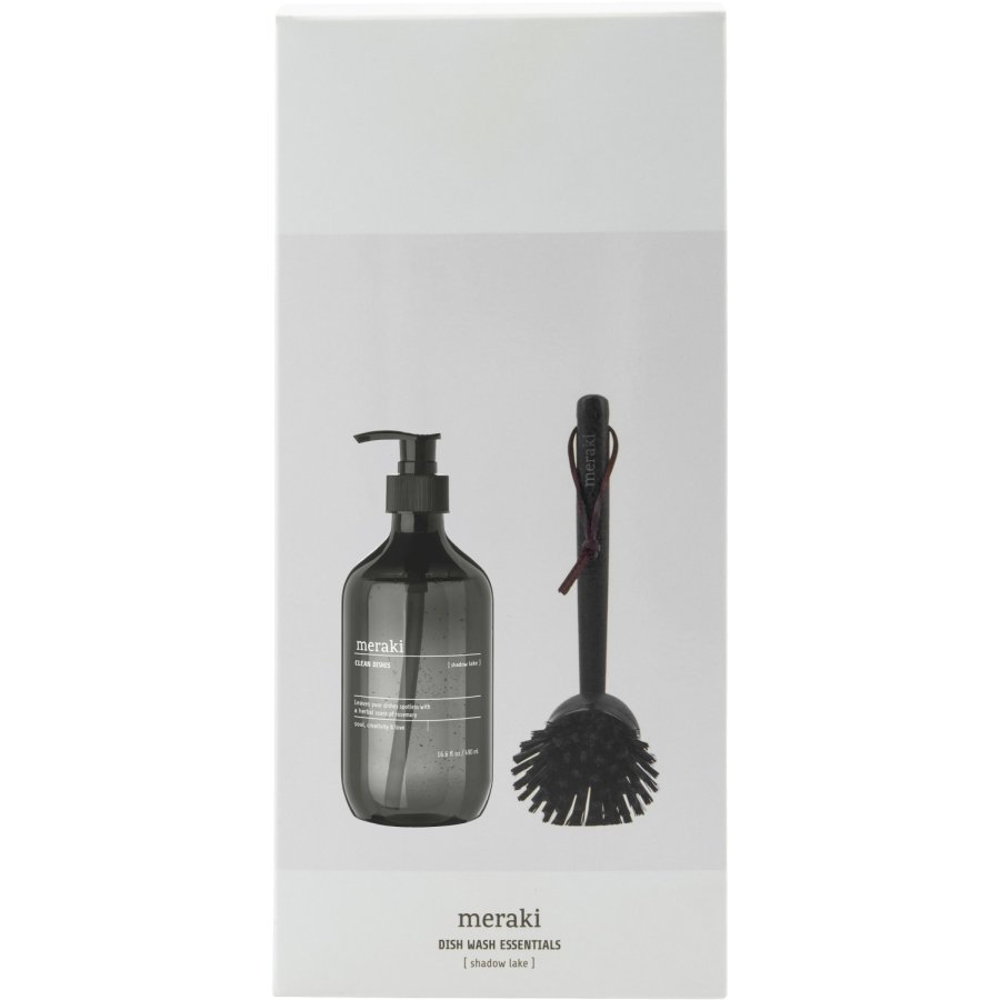 Meraki Geschenkbox mit Sp&uuml;lmittel und -b&uuml;rste, Shadow Lake
