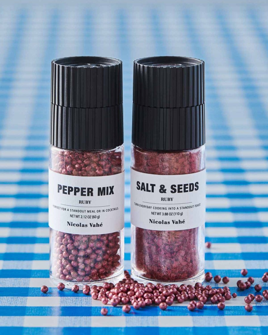 Nicolas Vah&eacute; Geschenkbox mit Ruby Salt & Seeds und Pfeffermix
