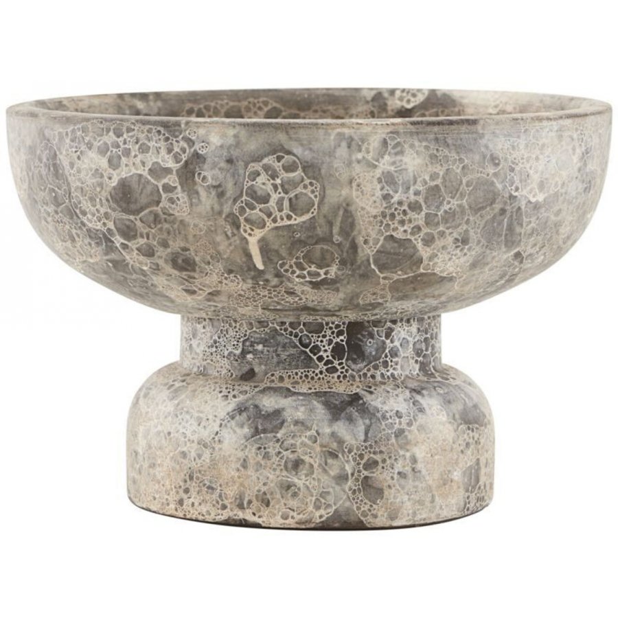 House Doctor Ancient Fyrfadsstage H15 cm, Gr/Brun