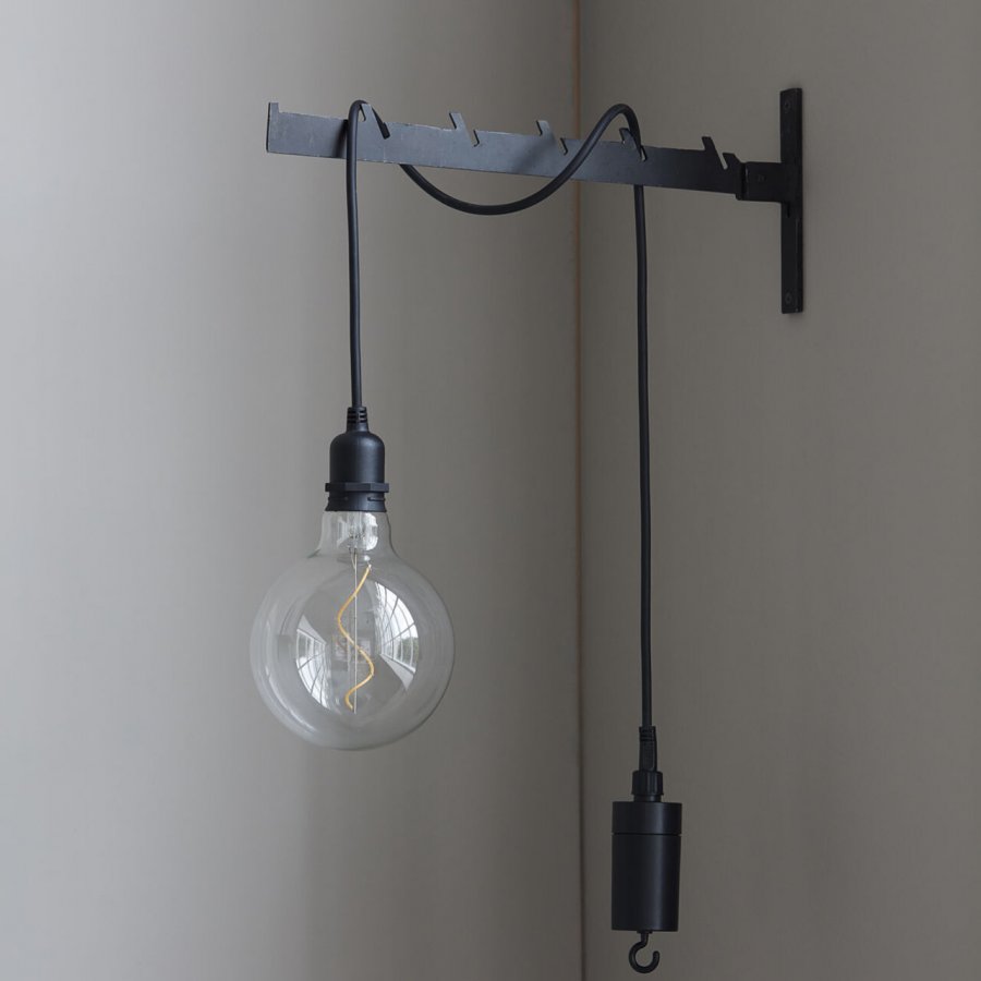 House Doctor Coso Lampe, Sort
