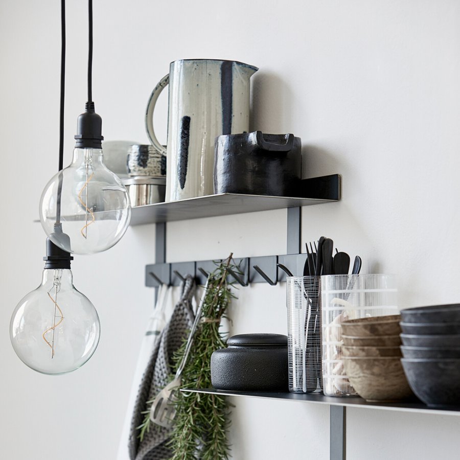 House Doctor Coso Lampe, Sort
