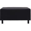 House Doctor Puf Base 60x85 cm, Sort
