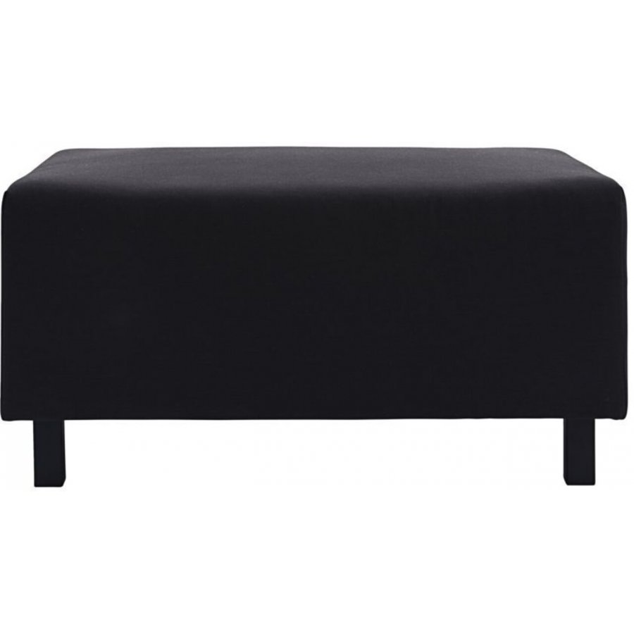 House Doctor Puf Base 60x85 cm, Sort