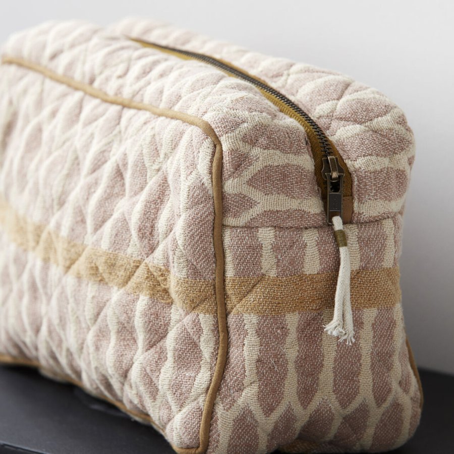 Meraki Toilettaske, Sennep/Terracotta/Sand