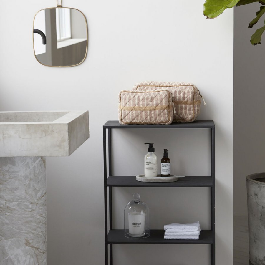 Meraki Toilettaske, Sennep/Terracotta/Sand
