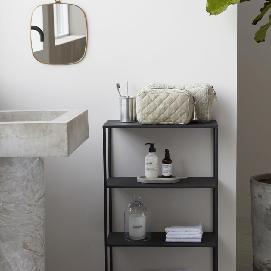 Meraki Toilettaske, Lysegrn/beige