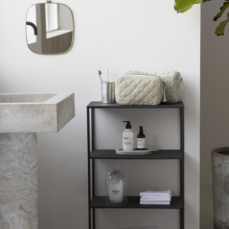 Meraki Toilettaske, Lysegrn/beige