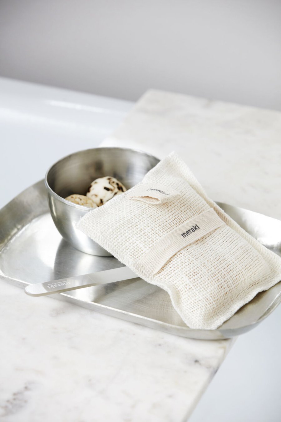 Meraki Bath Mitt, Rosmarin