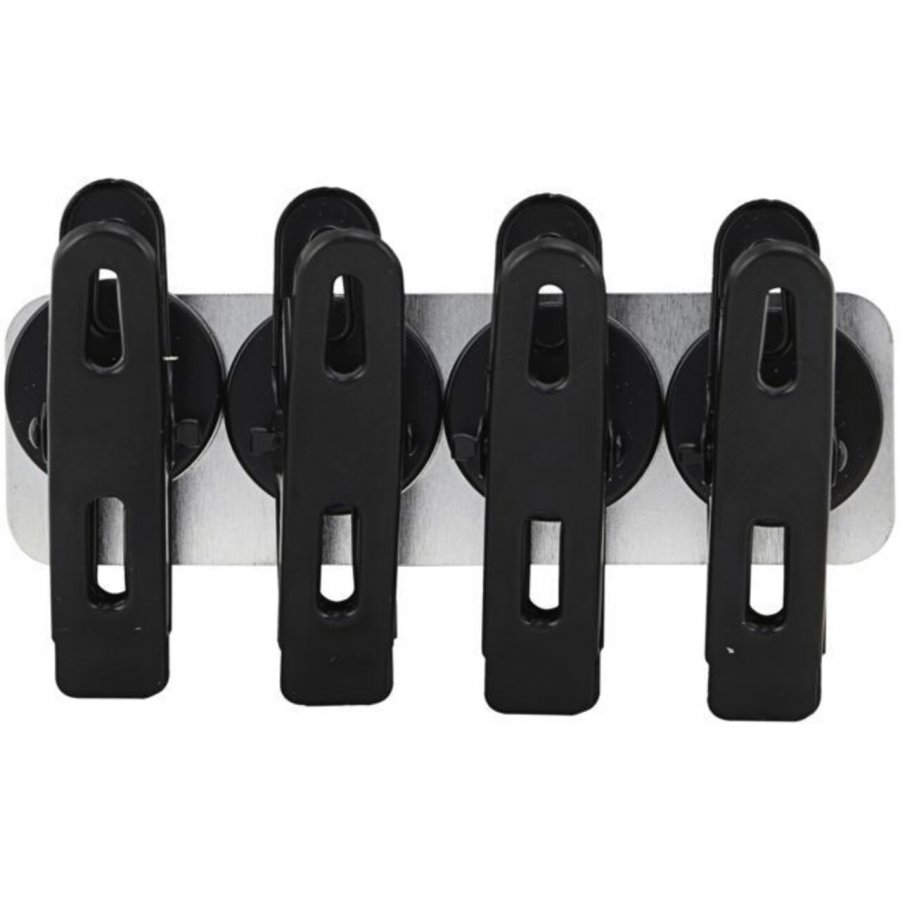 Monograph Clips Magneter, Sort