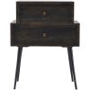 House Doctor Kommode Club 80 cm, Sort bejdset