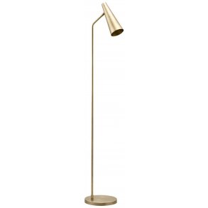 House Doctor Precise Gulvlampe 124 cm, Messing