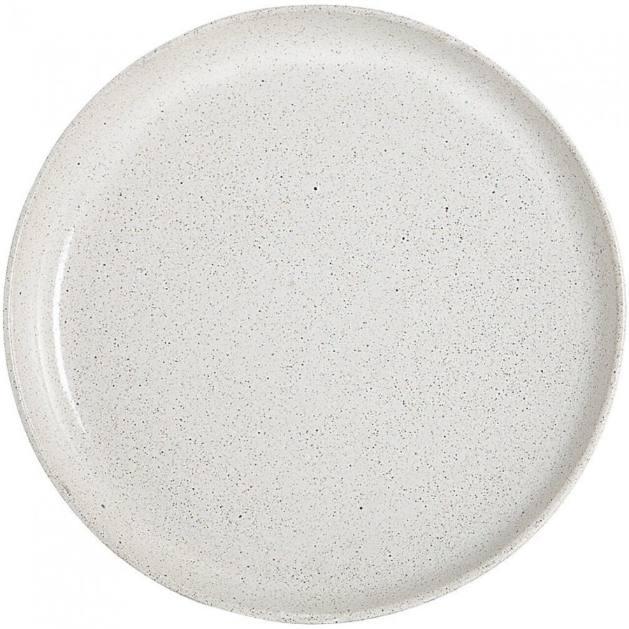 House Doctor Tallerken By Hand �27,5 cm, Gr�/Hvid