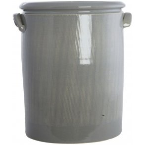 House Doctor Pottery Urtepotte XL 36 cm, Lysegr�