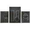 House Doctor Relief Geometric 03 3 stk, Sort