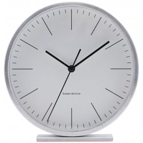 House Doctor Uhr Hannah 15 cm, Silber