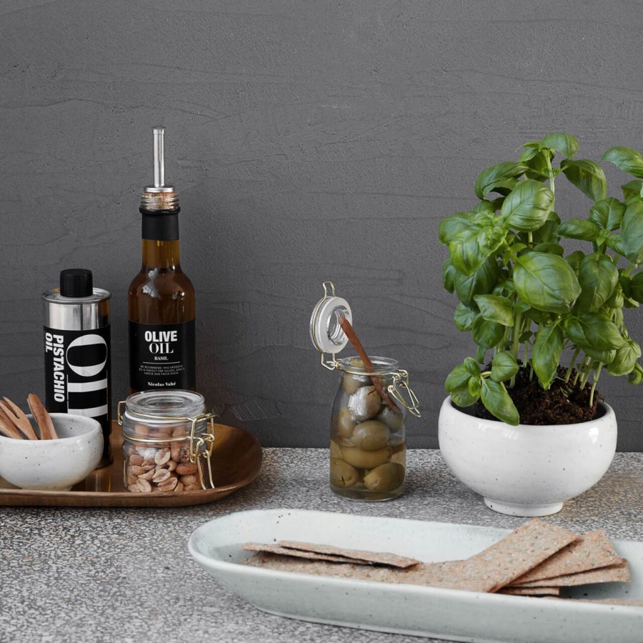 House Doctor Made Fad 35 cm, Elfenben