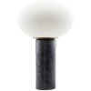 House Doctor Opal Bordlampe H45 cm, Hvid/Sort