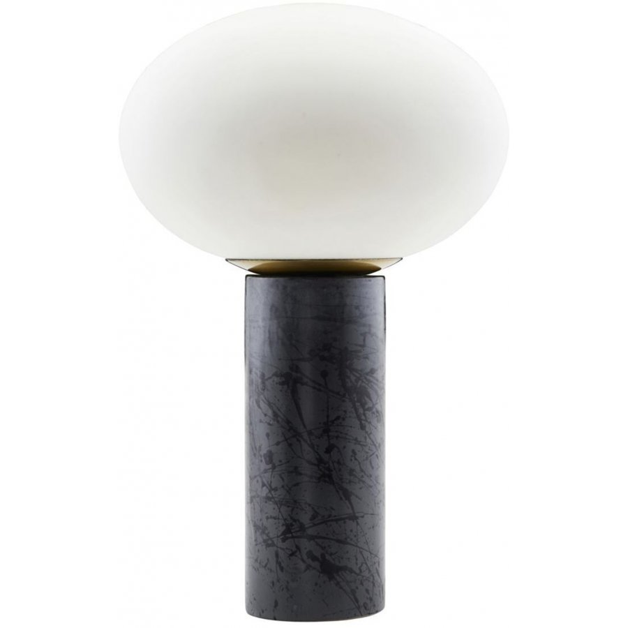 House Doctor Opal Bordlampe H45 cm, Hvid/Sort