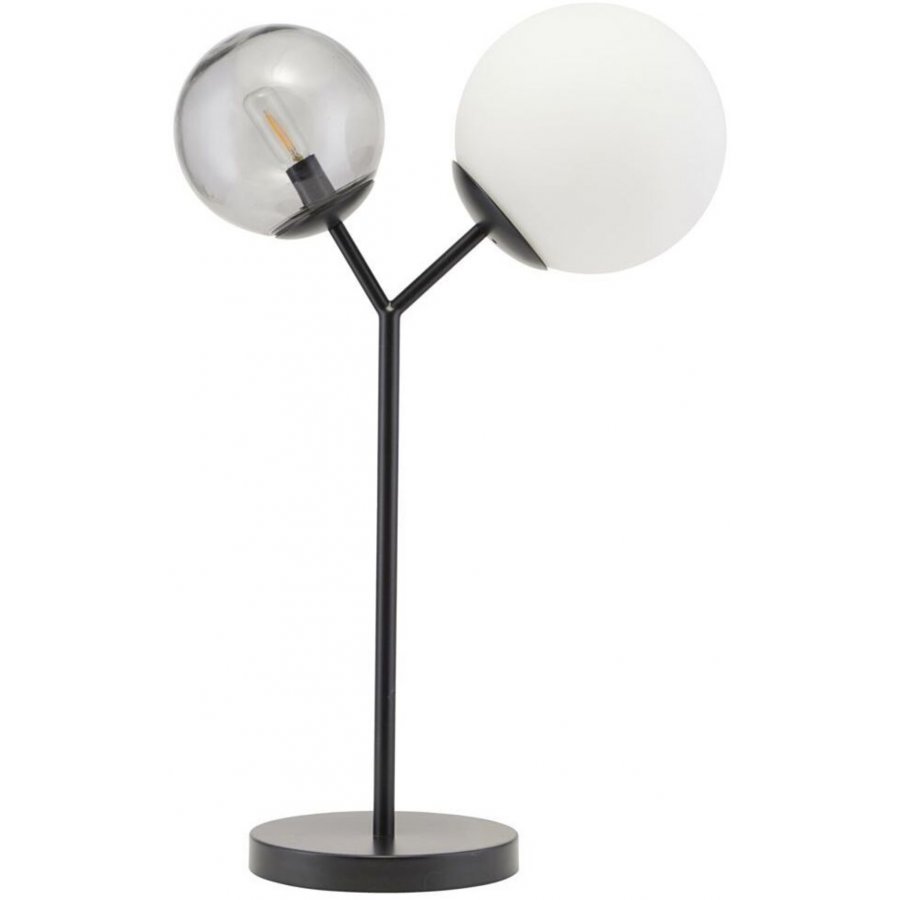 House Doctor Twice Bordlampe 42 cm, Sort