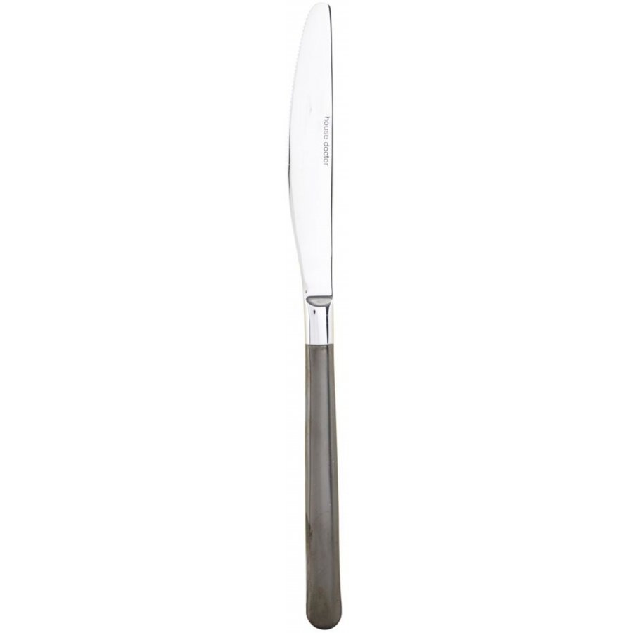 House Doctor Ox Messer 23 cm, Schwarz/Silber