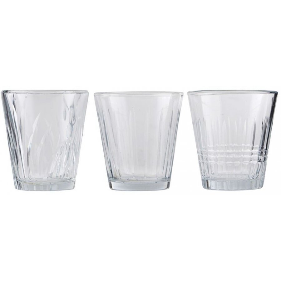 House Doctor Vintage Glas 6 stk, Klar