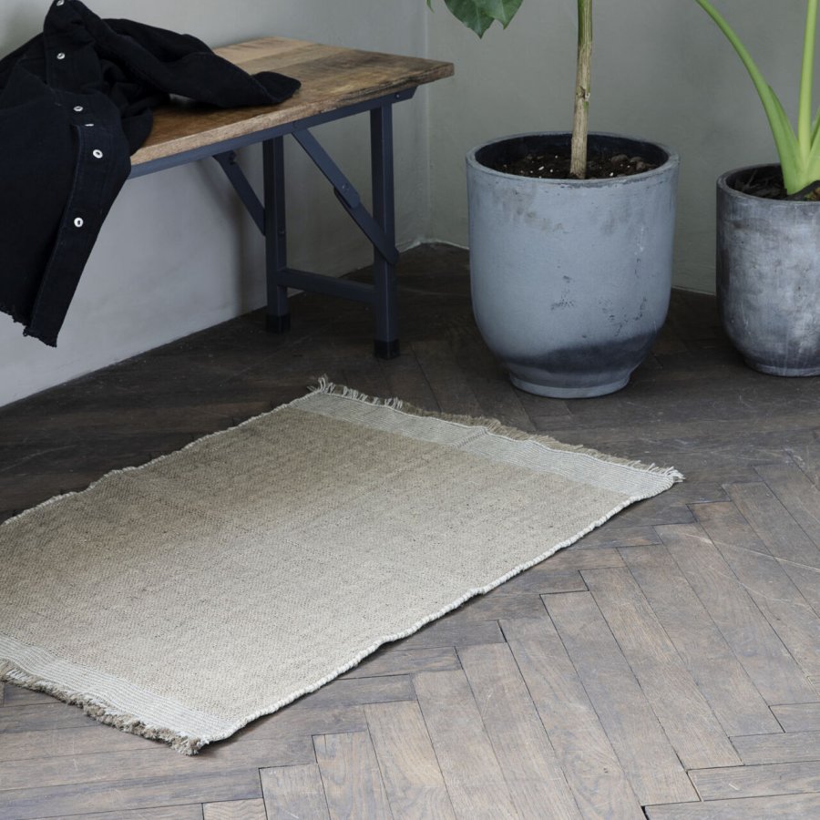 House Doctor Tppe Shander 60x90 cm, Gr/Brun