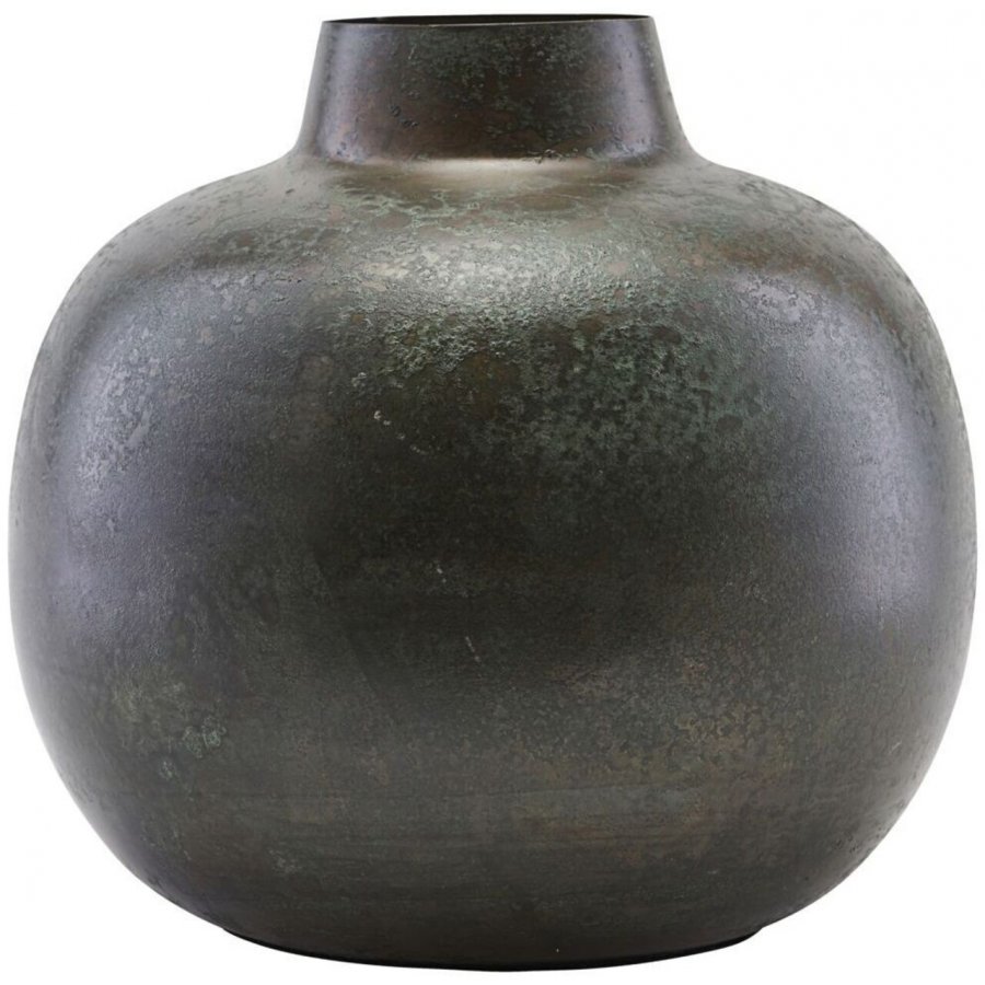 House Doctor Vase Lama 18 cm, Grn/Brun