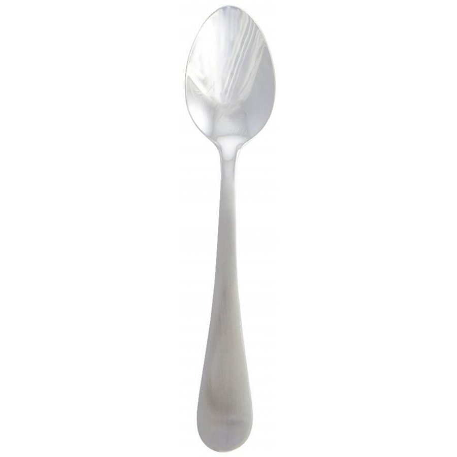 House Doctor Brush Teelöffel 15 cm, Silber Finish