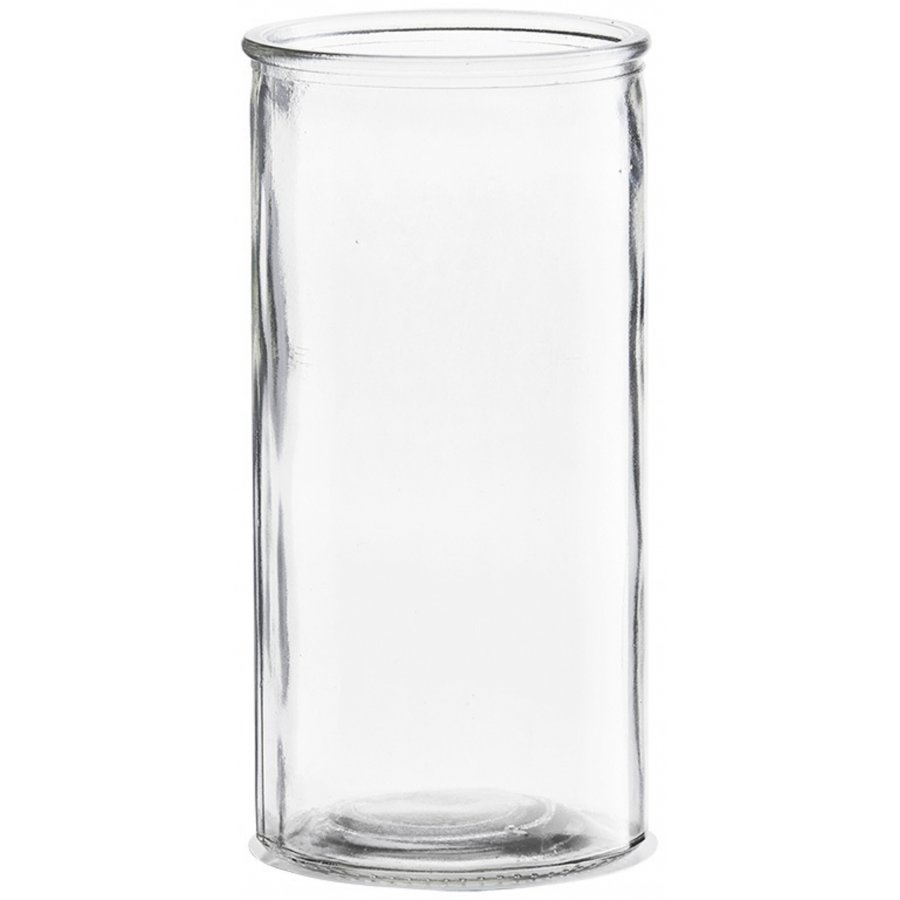 House Doctor Cylinder Vase 20 cm, Klar