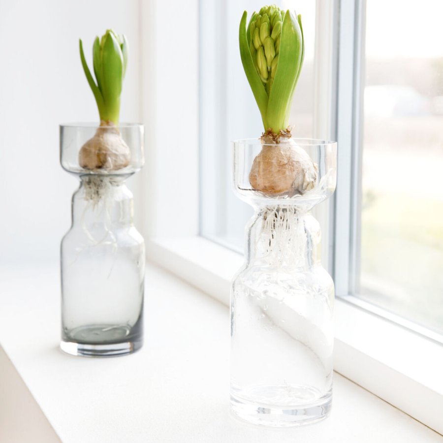 House Doctor Cinth Vase 20 cm, Klar