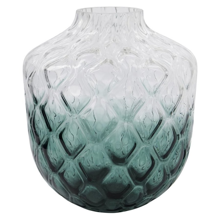 House Doctor Art Deco Vase H31 cm, Grn