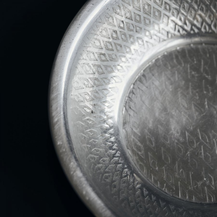 House Doctor Tura Tablett 12 cm, Silber