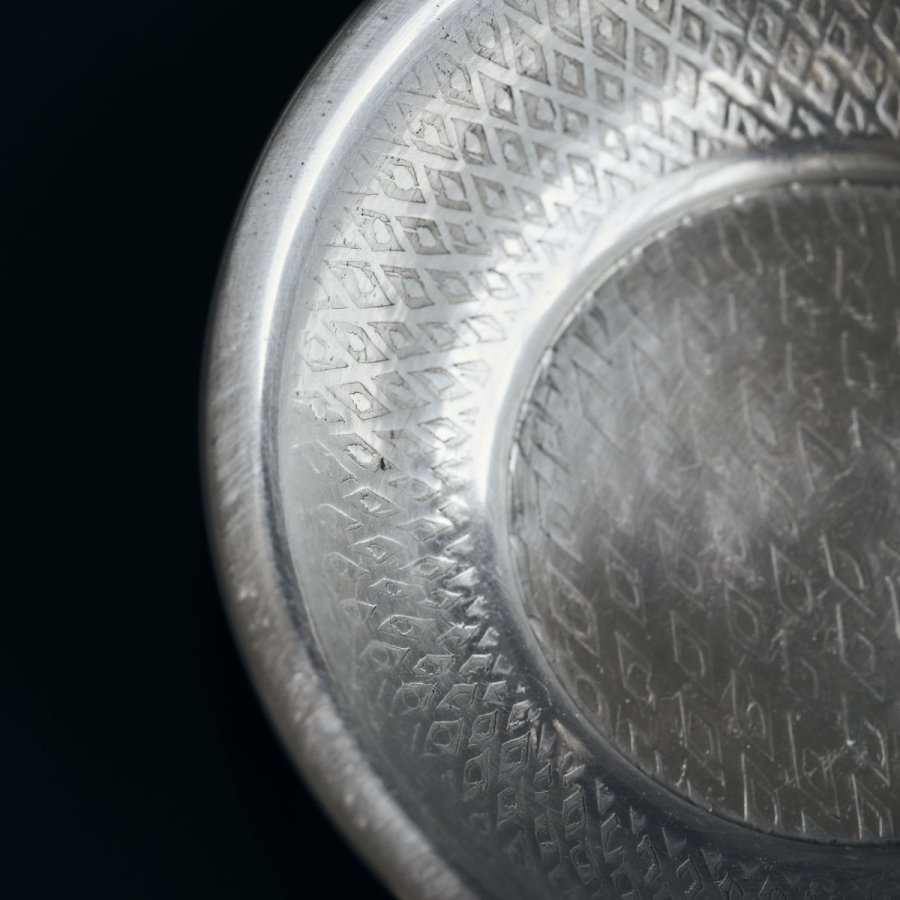 House Doctor Tura Tablett 12 cm, Silber