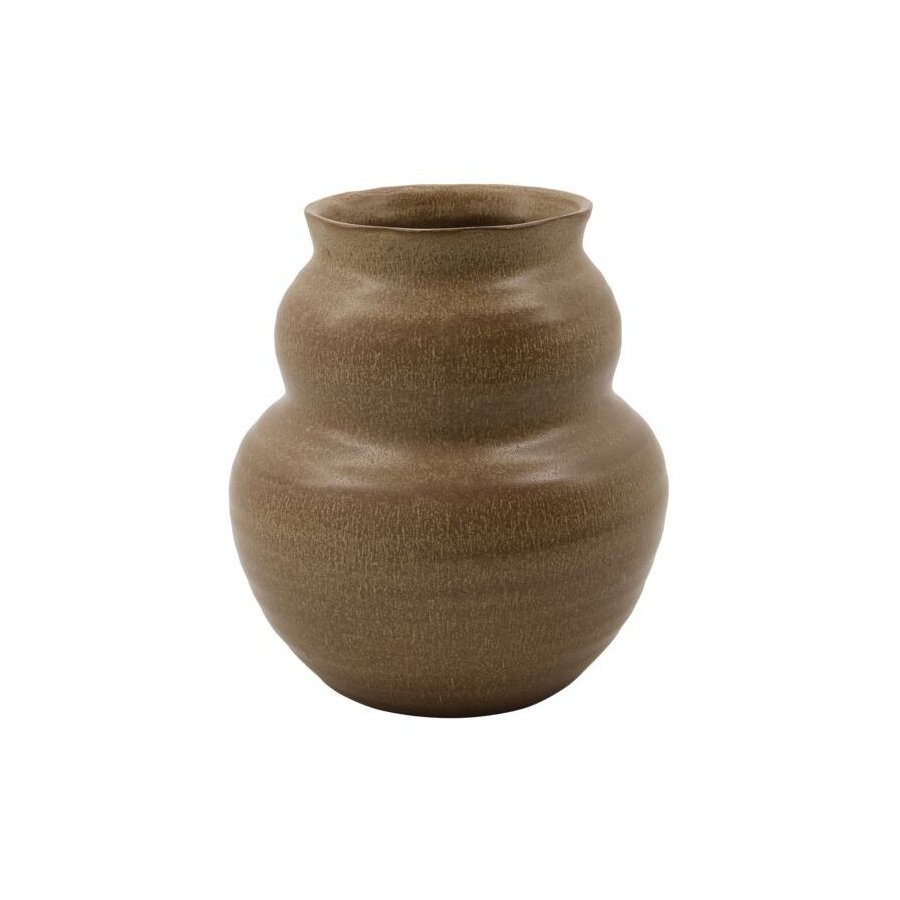 House Doctor Juno Vase H19 cm, Camel