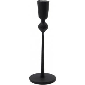 House Doctor Trivo Lysestage H18 cm, Sort