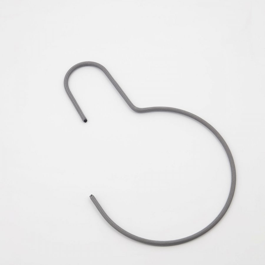 House Doctor Wire Runde Kleiderbgel 3er Set, Hellgrau