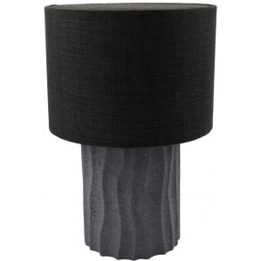 House Doctor Bora Tischlampe H32 cm, Grau