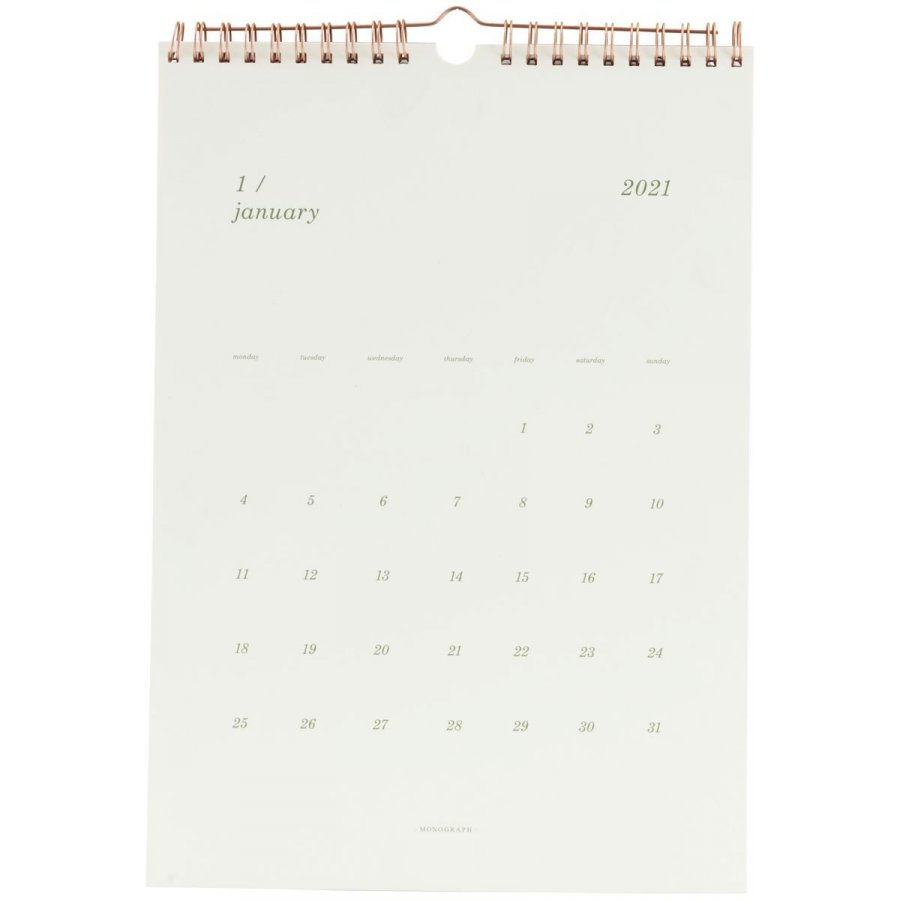 Monograph Vgkalender 2021