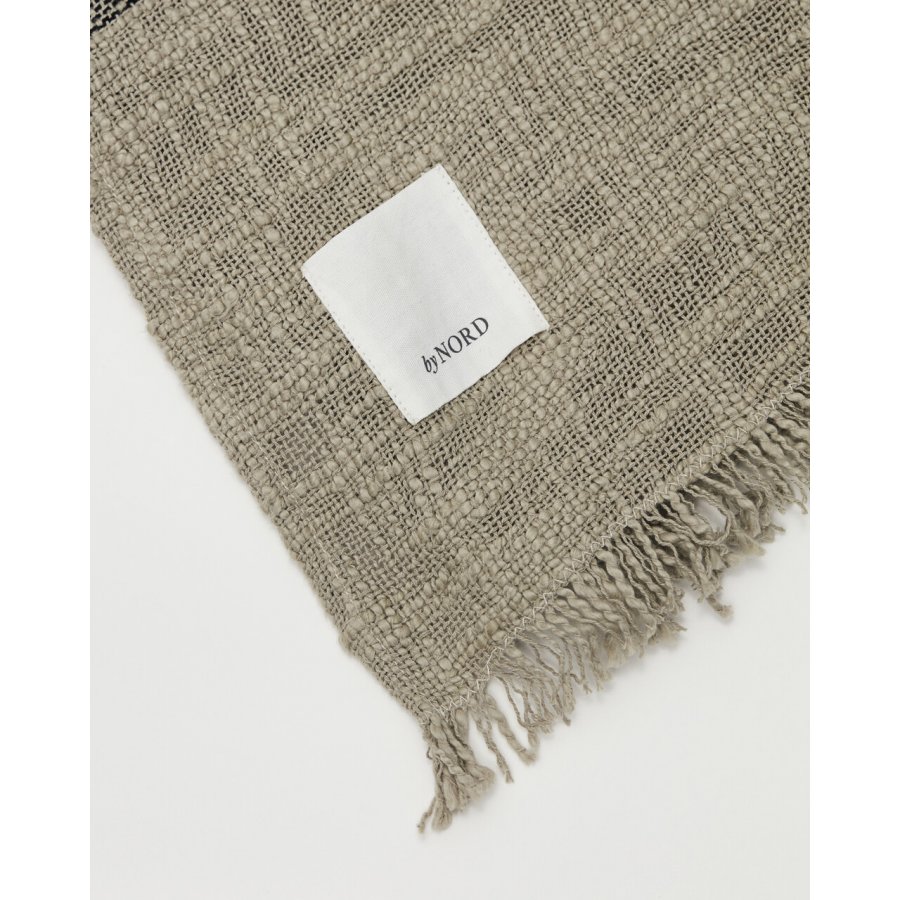 byNORD Ashild Sengetppe 280x280 cm, Haze w. coal