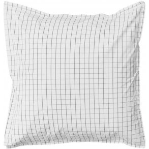 byNORD Erika Pudebetrk 60x63 cm, Snow w. coal