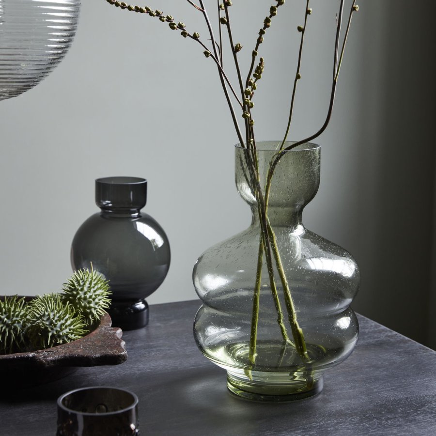 House Doctor Organi Vase H35 cm, Grn