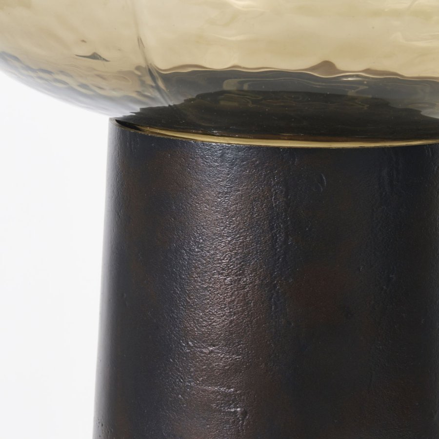 House Doctor Note Bordlampe, Bruneret Messing