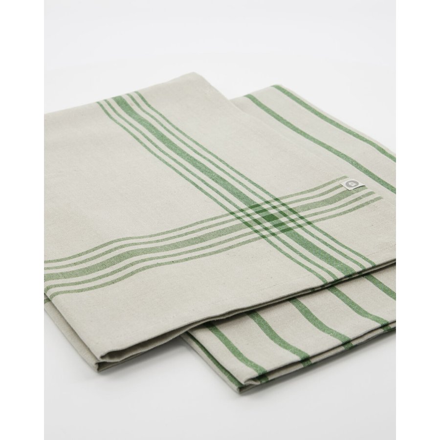House Doctor Chef Viskestykker 2 stk. 75x55 cm, Grn
