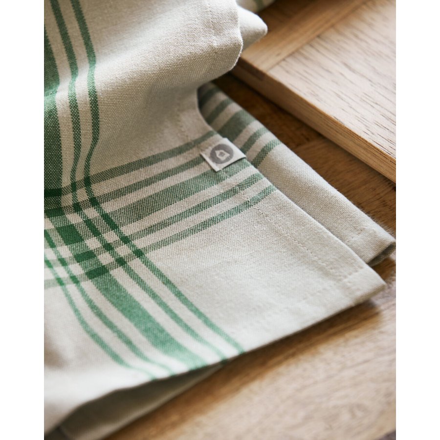 House Doctor Chef Viskestykker 2 stk. 75x55 cm, Grn