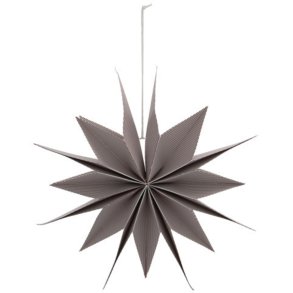 House Doctor Capella Stjerne �30 cm, Br�ndt R�d/Hvid