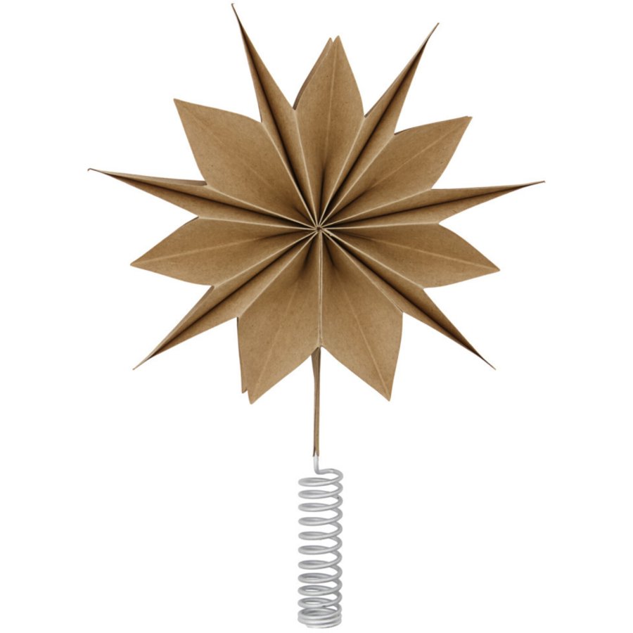 House Doctor Capella Juletr�sstjerne �25 cm, Natur